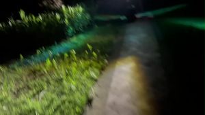 Strobe light Mini Driving Light Blue Devil Eyes Dual Color Anti-Fog Waterproof LED Headlight Car Motorcycle Universal