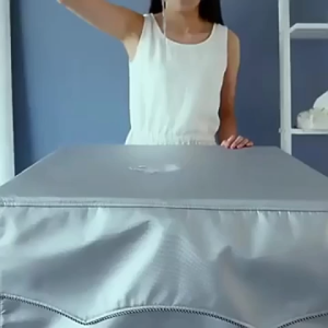 10-12kg Cover Mesin Cuci Front Loading Tebal Waterproof / Sarung Mesin Cuci Bukaan Depan Anti Air