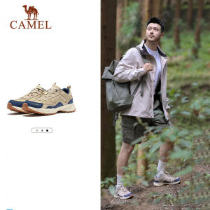 Cameljeans Outdoor Non-slip Hiking Shoes Sport Men Lace-Up Climbing Walking Sneakers