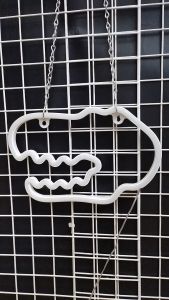 หัวไดโนเสาร์ ขนาด 29 x 17 x 2 cm ป้ายไฟนีออน ตกแต่งหน้าร้าน ป้ายไฟตัวอักษร ตกแต่งหน้าร้าน สร้างความโดดเด่นให้ร้านคุณ หัวเสียบ USB  ใส่ถ่าน3ก้อน