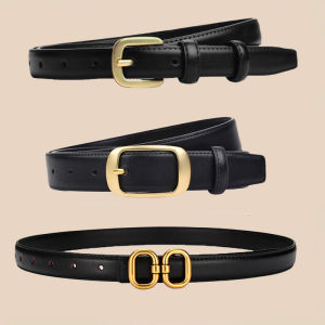 5 Styles of Fashionable Womens Belts with Retro Design High-End Casual Belts for Daily Commuting