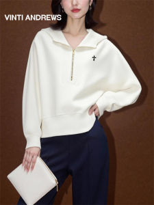 Casual Warm White Hoodie