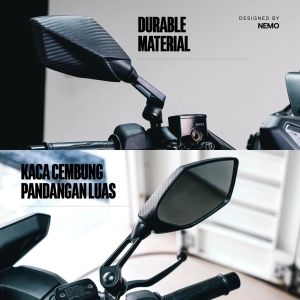 Spion Pcx 160 Vario 160 Adv 160 Nmax Xmax Aerox Yamaha Suzuki Honda Spion Nemo 1008 Carbon