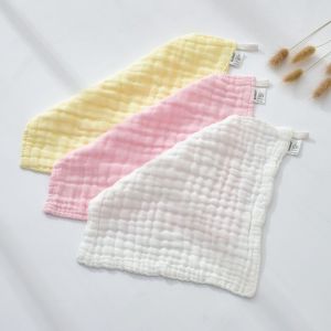 Ultra-Soft Pure Cotton Muslin Towel Baby Saliva Towel Face Wash Square Towel Newborn Children Special Bath Towel