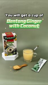 CAROMA Serbuk Halia Bentong dengan Madu / CAROMA Bentong Ginger with Honey Powder (18g x 10s)