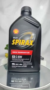 Shell Spirax S3 G SAE 80W 1 Liter API GL-4 Oli Transmisi Manual Pelumas Perseneling Gear Oil Original