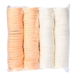 ขนาดใหญ่ขนาด 9 ซม.20 ชิ้นแต่งหน้าฟองน้ําพัฟสําหรับ Beauty Powder Face Wash Professional แต่งหน้าศิลปิน Dual ใช้แห้งเปียก Foundation พัฟ