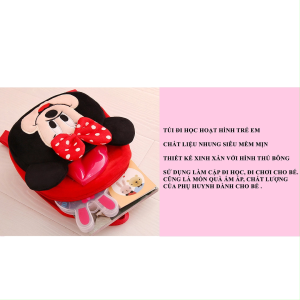 Balo Hoạt Hình UNISWAP Cho Bé – Cặp Đi Học Mầm Non Siêu Mềm Hình Thú 3D Dễ Thương Nhẹ & An Toàn