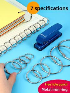 Metal Binding Rings for Loose-leaf Binders