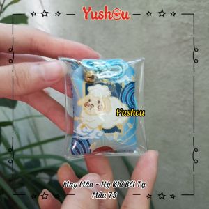 Móc Khóa Yushou May Mắn - Mẫu 75 - Hỷ Khí Bồi Tụ (Kiểu Omamori) Có sẵn