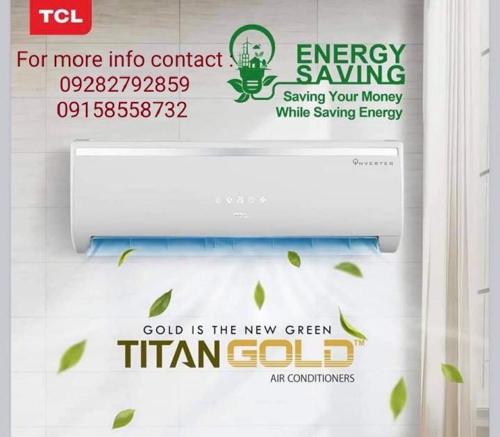 T c l 1 5hp split type inverter airconditioner lazada ph