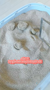 🏆Cát mèo Cát vệ sinh cho mèo 12L Trộn lẫn khử mùi thấm hút Cat litter 4.8KG Không có bụi Cát đất sét khử mùi ít bụi