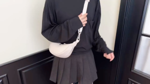 cocosale lightweight mini dumpling bag with detachable shoulder strap handbag crossbody for women