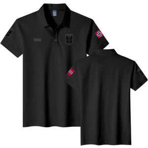 LUOQIU | Norway 2026 World Cup Fan T-Shirt Polo Shirt Quick-Dry