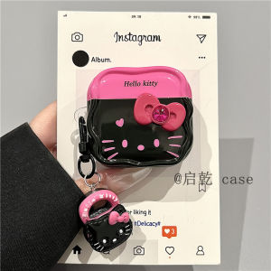 Kitty Cat Pendant Airpods4/3 pro Silicone Soft Shell Case Apple Wireless Bluetooth Earphone Protector Cute Girl Style Cartoon Pattern
