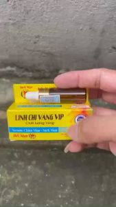 Serum Mụn Thâm Trắng Da Linh Chi Vàng Vip 5ml