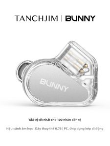 Tai Nghe Nghe Nhạc Trong Tai Có Dây TANCHJIM Angel Bunny Gaming HiFi Type-C Earphone 1.25m Nhỏ Gọn Cho Điện Thoại Di Động