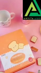 Penghapus Lucu Bentuk Roti Tawar / Eraser Toast Bread / Hapusan Lucu