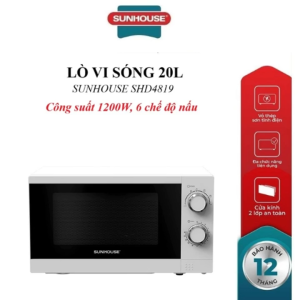 Lò vi sóng 20L Sunhouse SHD4819