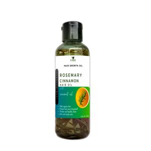 Minyak Rosemary Kelapa semulajadi rambut - Natural Hair growth oil Rosemary Coconut ( carrier oil ) Strengthen Treatment Original Haircare koko SMD