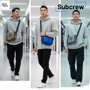 Cf.di store • CF254 กระเป๋าสะพายกันน้ำ Subcrew (มีหลายสี)