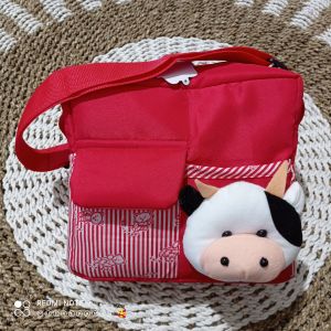 TAS BAYI KECIL BONEKA KEPALA SAPI