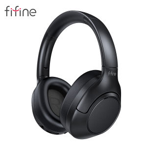 FIFINE Bluetooth wireless headsetNoise Canceling Headphones with Transparency ModeDeep BassClear Calls80H Playtime -X3