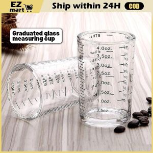 120ML Glass Measuring Cup With Scale Shot Glass Liquid Glass Ounce Cup Baking Tools Kitchen Appliances