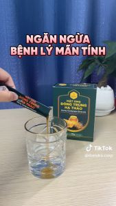 Mật Ong Nguyên Chất Đông Trùng Hạ Thảo Danuka Hộp 18 Gói Hàm Lượng 288g/1 Hộp Gói Chính Hãng