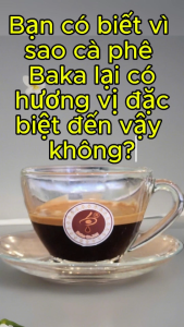 Cà phê Robusta Baka Coffee nguyên chất bột/hạt - Gu đậm hậu ngọt -  Cà phê rang củi đặc sản