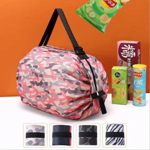 Foldable Shopping Bag Eco-friendly Waterproof Portable Storage Bag Large Capacity Handbag Oversized Storage Bag