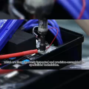 รับประกัน 10 ปี แบตเตอรี่ LiFePO4 12.8V 30Ah พร้อม BMS ในตัว ต่ออนุกรมสูงสุด 48V 120Ah สำหรับแสงอาทิตย์/ไฟฉุกเฉินบ้าน