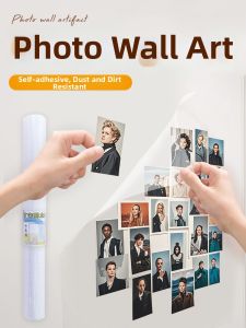 MINQI | Invisible Wall-Mounted Photo Display Decor