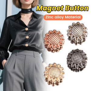 Vacaka 1Pc Magnet Buttons Magnetic Clothing Invisible Buttons Multifunctional Magnetic Buckle DIY Clothing