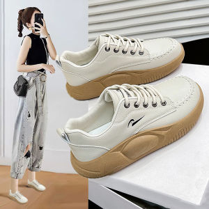 Korean Rubber Shoes for Women All Match Casual and Comfortable Rocking Shoes Shoes for Women Sneakers