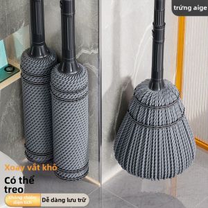 Aige | Hand-free Self-Wringing All-in-One Rotational Water-Absorbing Mop