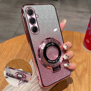 เคสโทรศัพท์ Samsung A56 Ultra-Thin ดูดซับแม่เหล็ก โปร่งใส ป้องกันการตกหล่น ดีไซน์เรียบง่าย ดีไซน์สร้างสรรค์ ดีไซน์ระยิบระยับ