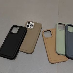 Airbag Phone Case For iPhone XR 11 15 Pro 14 13 12 Pro Max 14 6 7 8 15 Plus SE 2020 2022 XS Max Case Fuel Injection Shock Absorber Soft Silicone Anti-fall