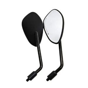 Motorcycle Mirrors Universal 10MM ABS 360° Rotatable Rear View Mirror For Honda Street Bike Scooter E-bike Side Mirror