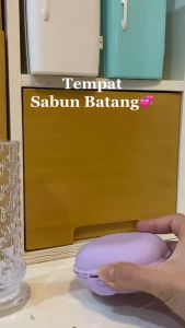 HAYYLIFE Kotak Tempat Menyimpan Sabun Model Batangan/Soap Bar Case Portable untuk Travelling HL-AGA700
