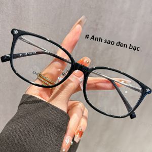 ZSCC | Kính Mát In Báo Đô Retro Khung Vuông Chống Ánh Sáng Xanh Có Thể Điều Chỉnh Độ Cận