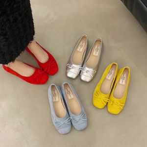 SMVP | Giày Cao Gót Mũi Tròn Thanh Lịch Giày Nữ Thời Trang Thoải Mái Size Lớn Chất Liệu Microfiber Kiểu Dáng Thời Trang Xuân Thu Dễ Mang Quyến Rũ.