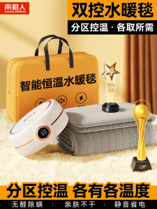 Smart Electric Heating Blanket Double Control Water Circulation Warmth Antarctic Person New 2025 Single Double Size Home Use