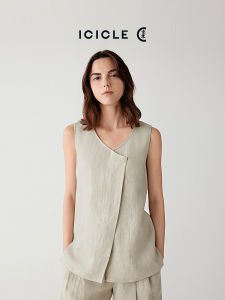 ICICLE | Summer New Linen Sleeveless Blouse