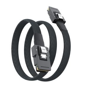 SAS SATA Cable Mini-SAS SFF-8087 To SFF-8087 Cable Mini SAS SFF8087 36P 7P Cable 12Gbps 50/60/70/80/1cm Hard Drive Data