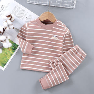 Barababa Clear Warehouse Childrens Thermal Underwear Long Sleeve Baby Clothes Boys Girls Autumn Clothes Warm Inner Wear