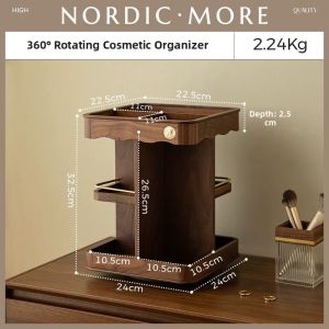 NORDIC MORE | Rotating Drawer Organizer for Cosmetics