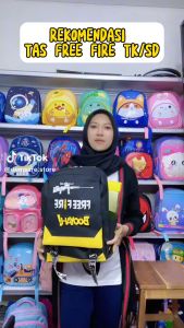 Tas Ransel Sekolah Anak Laki-Laki: Tas Freefire & Tas Karakter