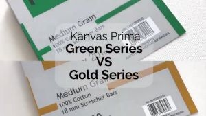 Kanvas Lukis Painting Prima Canvas Green Series 30cm x 40cm