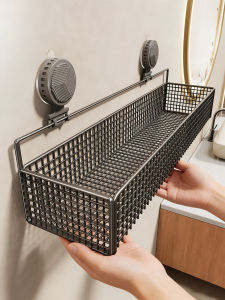 WUBUWEI | Suction Cup Wall Mount Shelf
